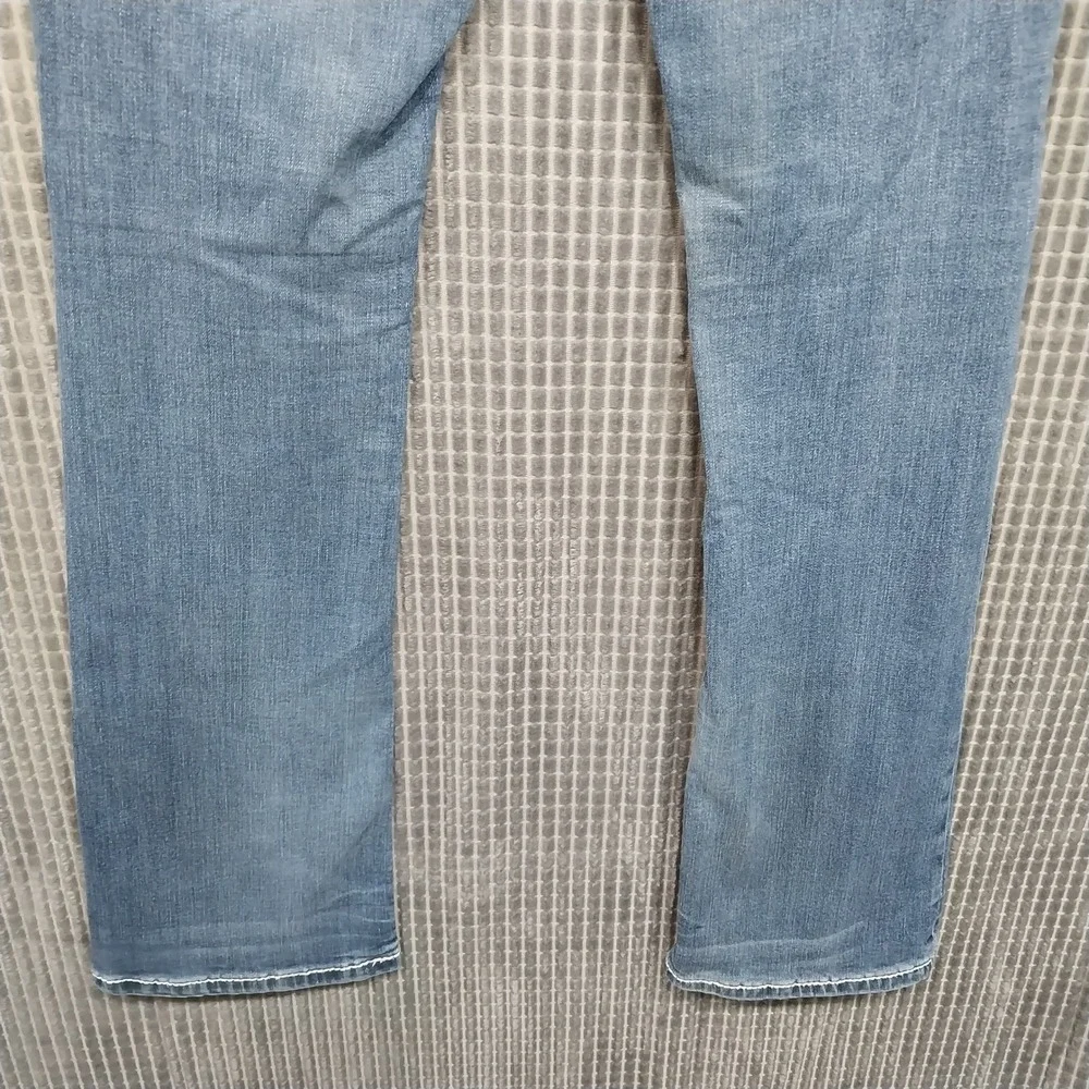 Grace in LA Jeans Women Bootcut Distressed Stretch Denim 30 Blue